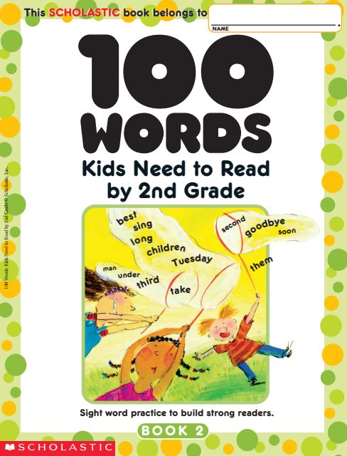 Rich Results on Google's SERP when searching for '100 Words Kids Need to Read by 2nd Grade'