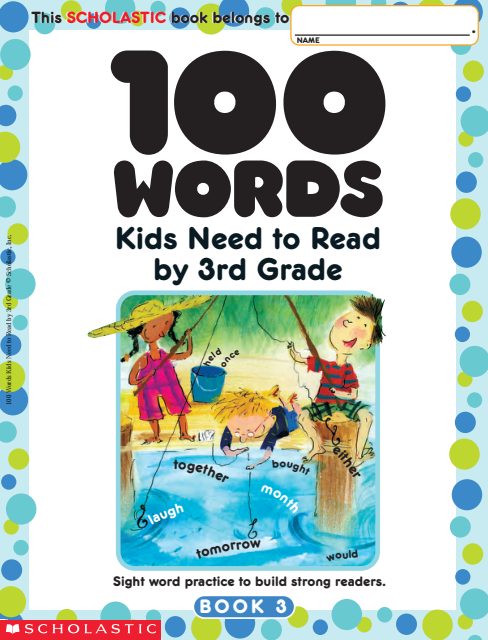 Rich Results on Google's SERP when searching for '100 Words Kids Need to Read by 3rd Grade'
