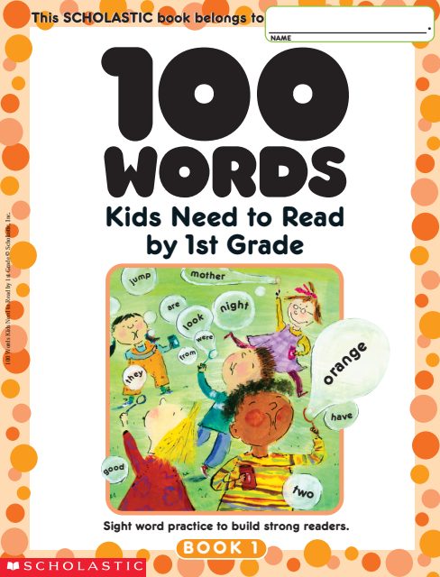 Rich Results on Google's SERP when searching for '100 Words Kids Need to Read by 1st Grade'