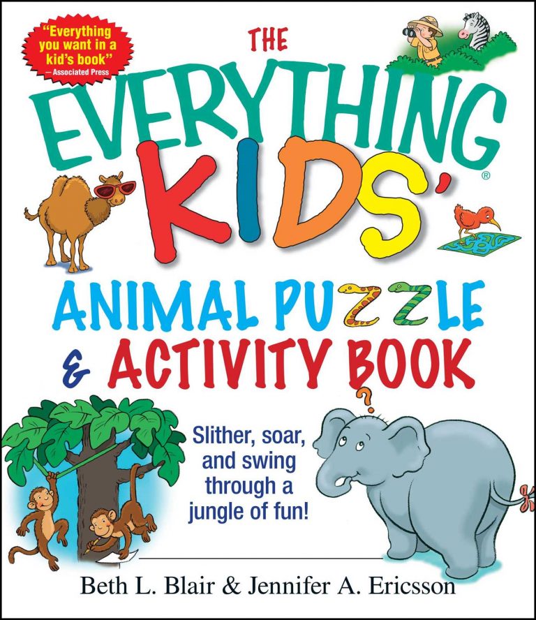 Rich Results on Google's SERP when searching for 'The Everything Kids Animal Puzzle Activity Book'