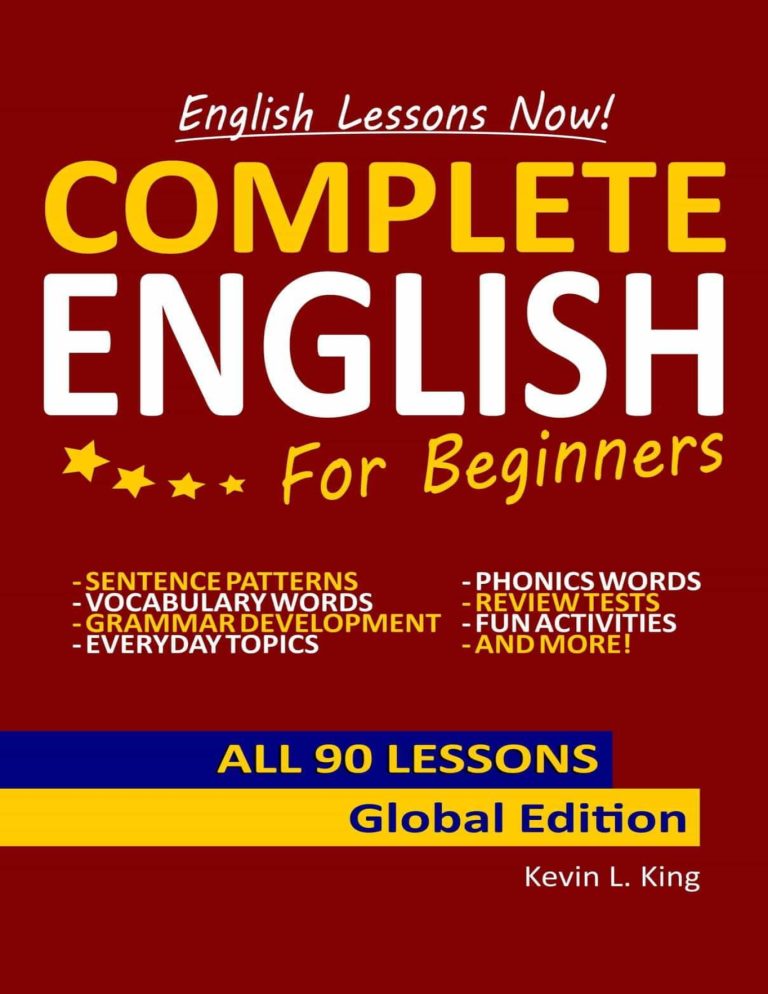 Rich Results on Google's SERP when searching for 'English Lessons Now Complete English For Beginners All 90 Lessons – Global Edition (L. King, Kevin)'