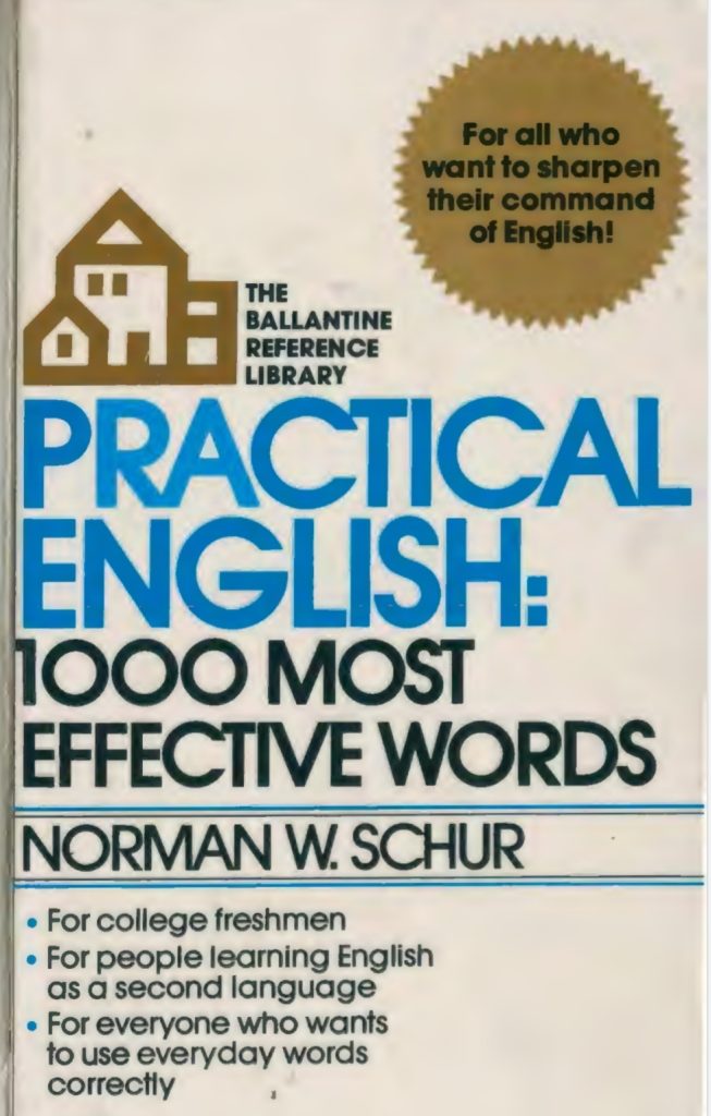 Rich Results on Google's SERP when searching for 'Practical English 1000 Most Effective Words.'