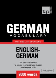 Rich Results on Google's SERP when searching for '.German Vocabulary for English Speakers - 9000 Words'