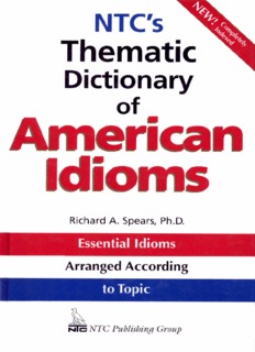 Rich Results on Google's SERP when searching for '.NTC’s Thematic Dictionary of American Idioms'