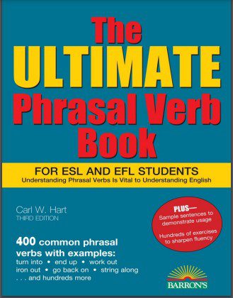 Rich Results on Google's SERP when searching for 'The Ultimate Phrasal Verb Book.'