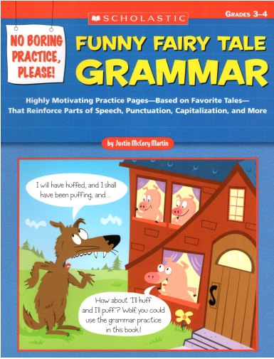 Funny Fairy Tale Grammar (Grades 3-4)