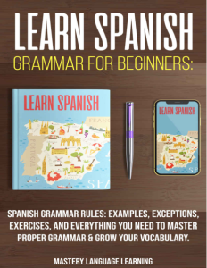 Learn Spanish Grammar For Beginners Spanish Grammar Rules Examples, Exceptions, Exercises, and Everything You Need to Master...