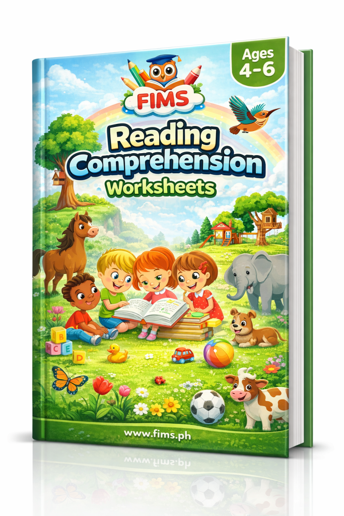 Reading Comprehension Worksheets with Kids (Age 4-6)