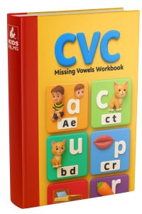 CVC Missing Vowels Workbook