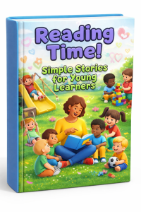 Reading Time simple Stories for Young Kids Learners
